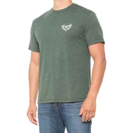 Filson Buckshot T-Shirt - Short Sleeve in Dark Green/Rack