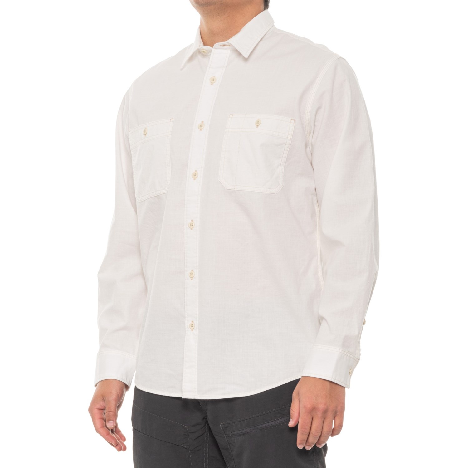 Filson Chambray CPO Shirt - Long Sleeve - Save 59%