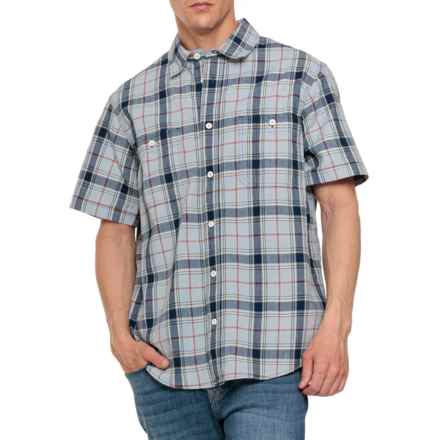Filson Chambray Shirt - Short Sleeve in Washed Indigo