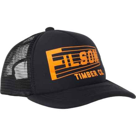 Filson Harvester Baseball Cap - Insulated (For Men) in Black/Timber Co