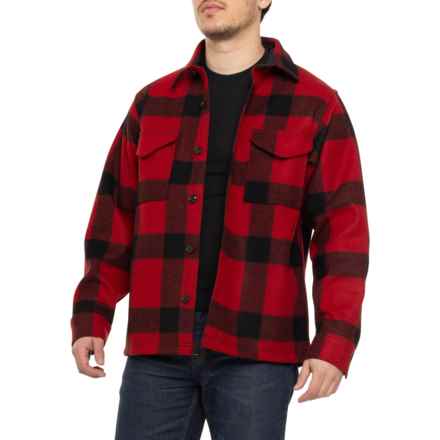 Filson Jac-Shirt - Long Sleeve, Wool in Red/Black