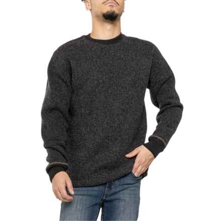 Filson Keyport Crew Neck Sweater - Wool in Charcoal Heather