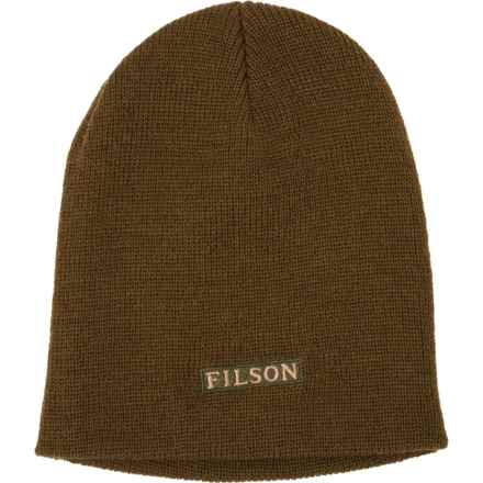 Filson Knit Beanie - Wool (For Men) in Olive