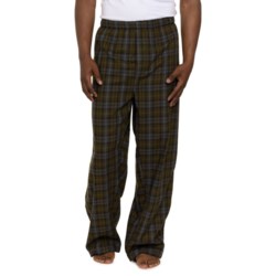 Filson Lightweight Flannel Lounge Pants in Gray/Black/Brown
