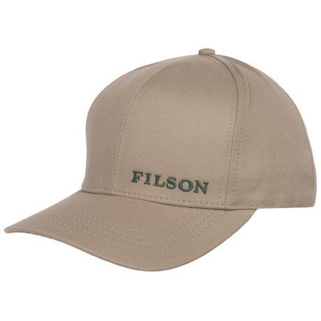 Filson Logger Baseball Cap (For Men and Women) - Save 71%