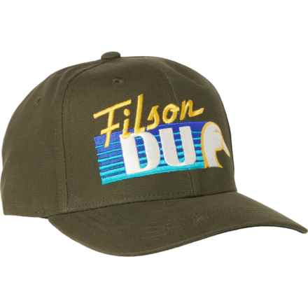 Filson Logger Baseball Cap in Filson Ducks Unlimited