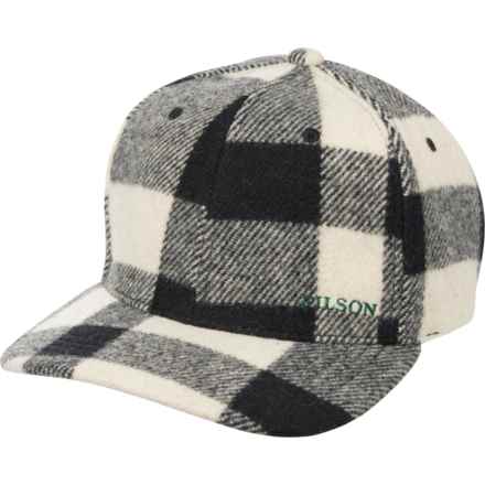 Filson Logger Baseball Cap - Wool (For Men) in Natural/Black