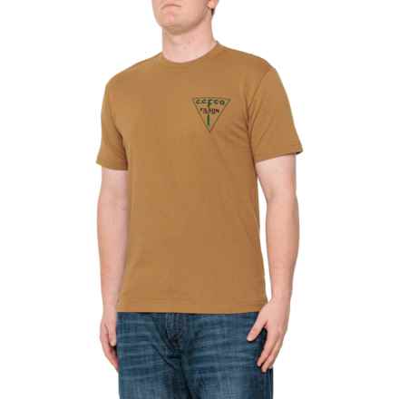 Filson Pioneer Graphic T-Shirt - Short Sleeve in Gold Ochre/Captain