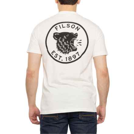 Filson Ranger Graphic T-Shirt - Short Sleeve in White Growl
