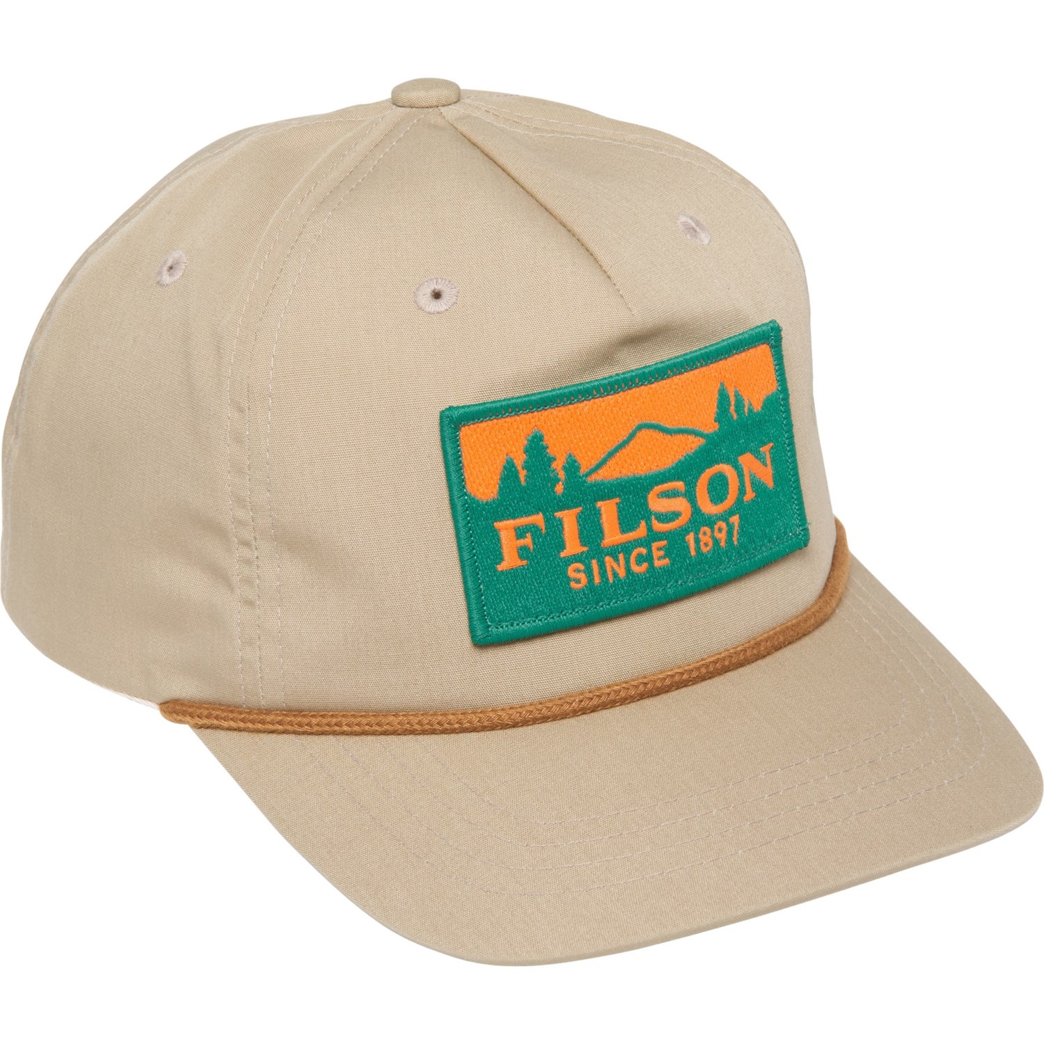 filson rope trucker hat