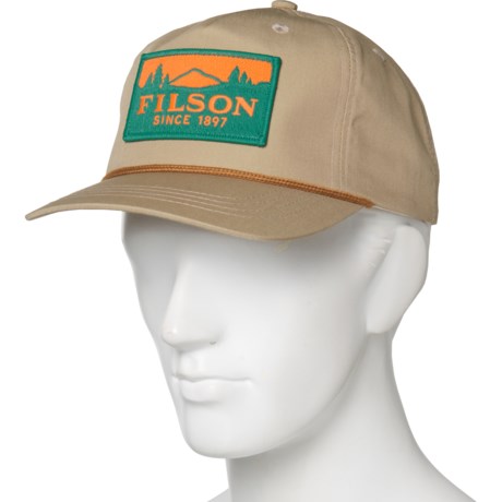 filson rope trucker hat