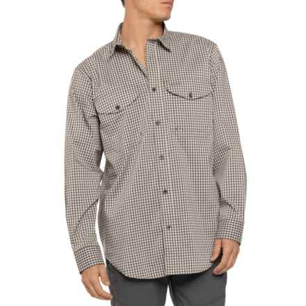 Filson Twin Lakes Sport Shirt - Long Sleeve in Service Green Check