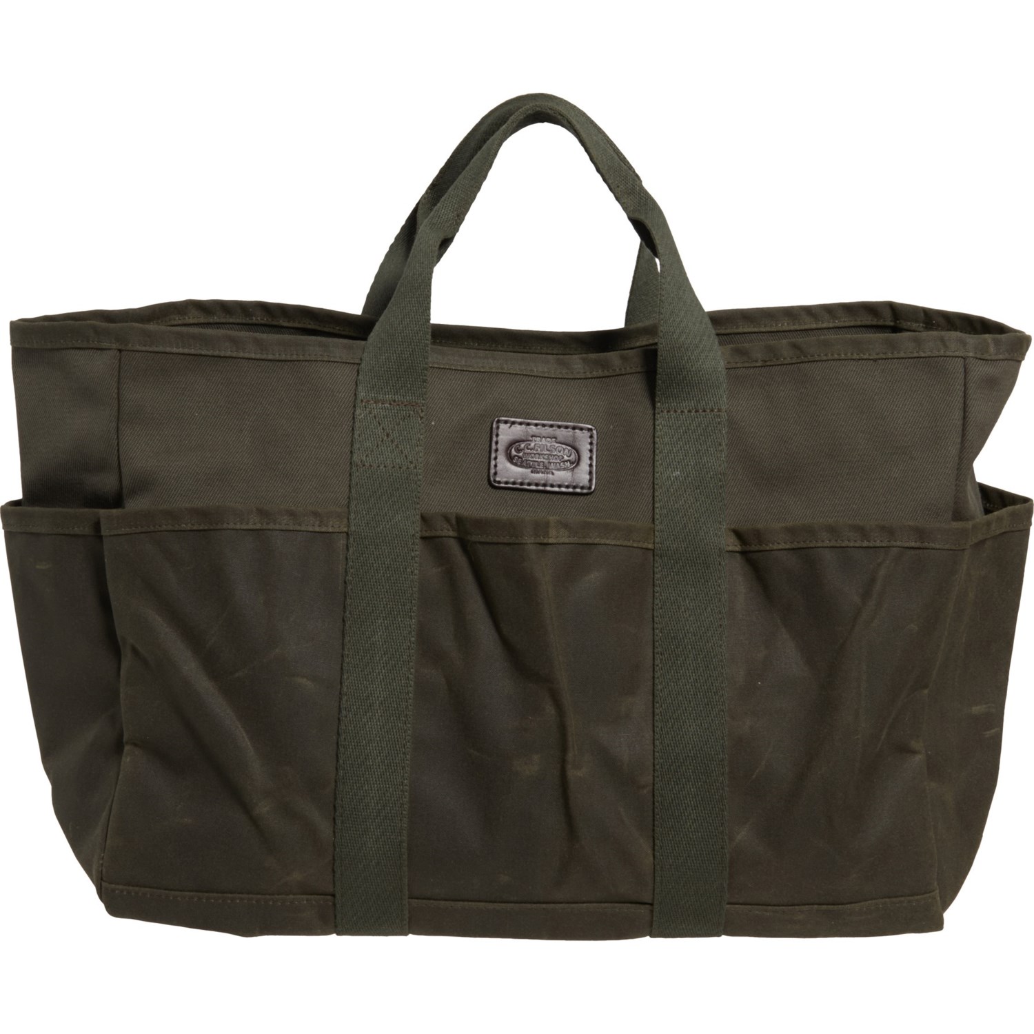 utility tote bag with zipper