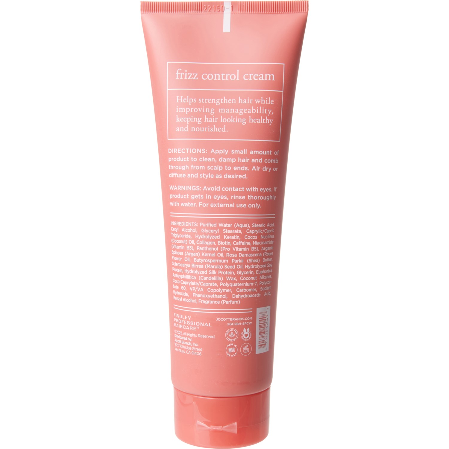 Findley Tame the Frizz Control Cream 8 oz. Save 22