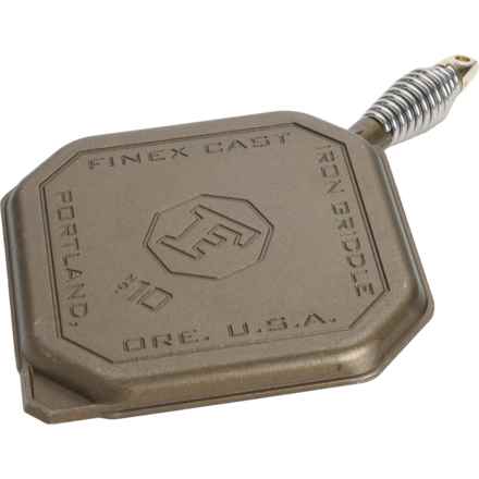 FINEX Cast Iron Grill Pan - 10" in Bronze