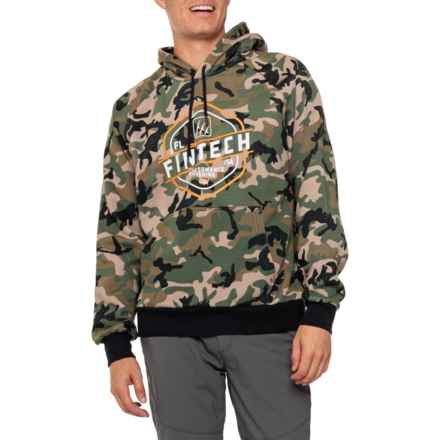 Fintech Point Breeze Woodland Fleece Hoodie in Dune