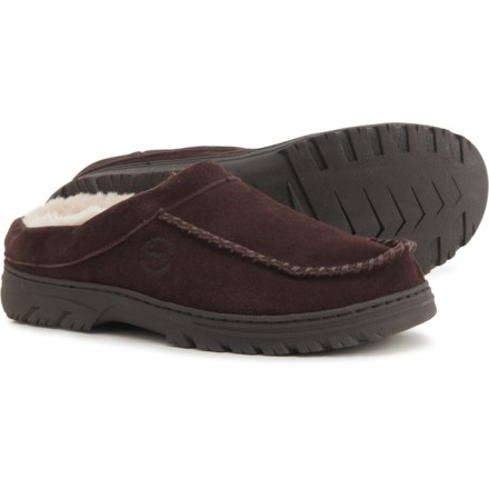 men's heatkeep clog slippers