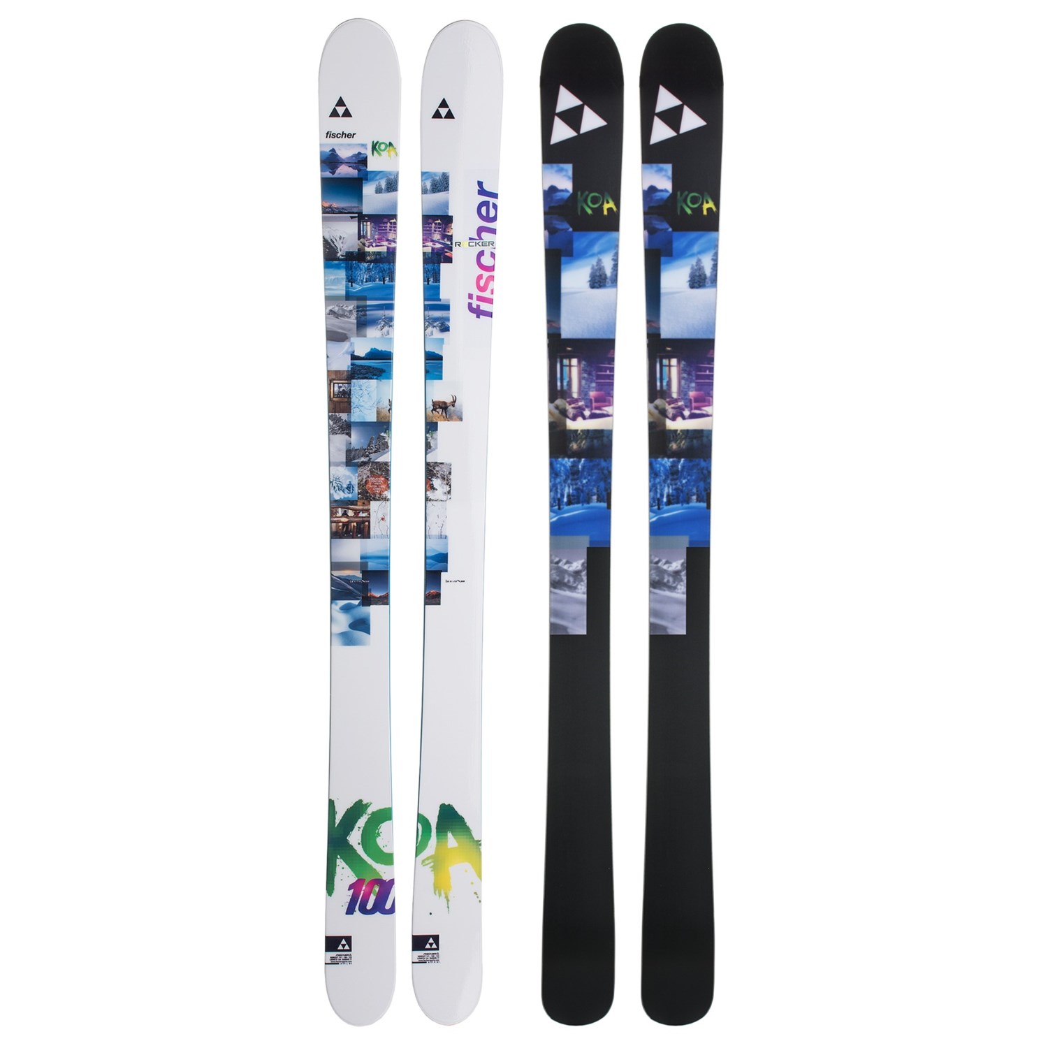 Fischer KOA 100 Alpine Skis (For Women) 7274G 58