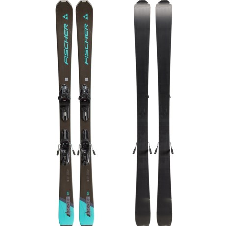 Fischer RC One 78 GT Twin Powerrail Alpine Skis with RSW 11 Bindings in Multi