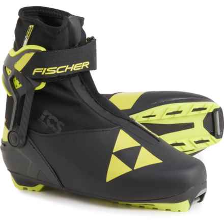 Fischer RCS Skate Nordic Ski Boots (For Men) in Black