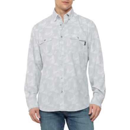 Fish Hippie Migration Shirt - Long Sleeve in Stone Multi