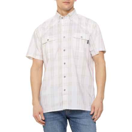 Fish Hippie Migration Shirt - Short Sleeve in Stone Plaid