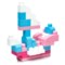 620JP_2 Fisher-Price Mega Bloks® Pink Imagination Building Set - 100 Pieces