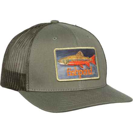 Fishpond Brookie Trucker Hat in Olive