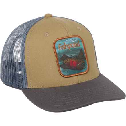 Fishpond Drop Off Trucker Hat (For Men) in Graphite