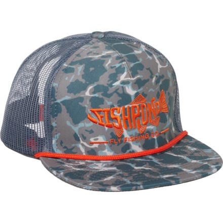 Fishpond Pescado Trucker Hat (For Men) in Riverbed Camo