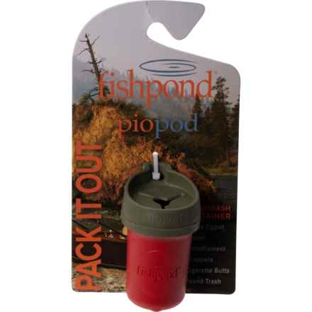 Fishpond Piopod Microtrash Container in Red