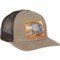 Fishpond Slab Trucker Hat in Sandstone/Brown