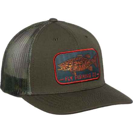 Fishpond Smallie Trucker Hat in Moss