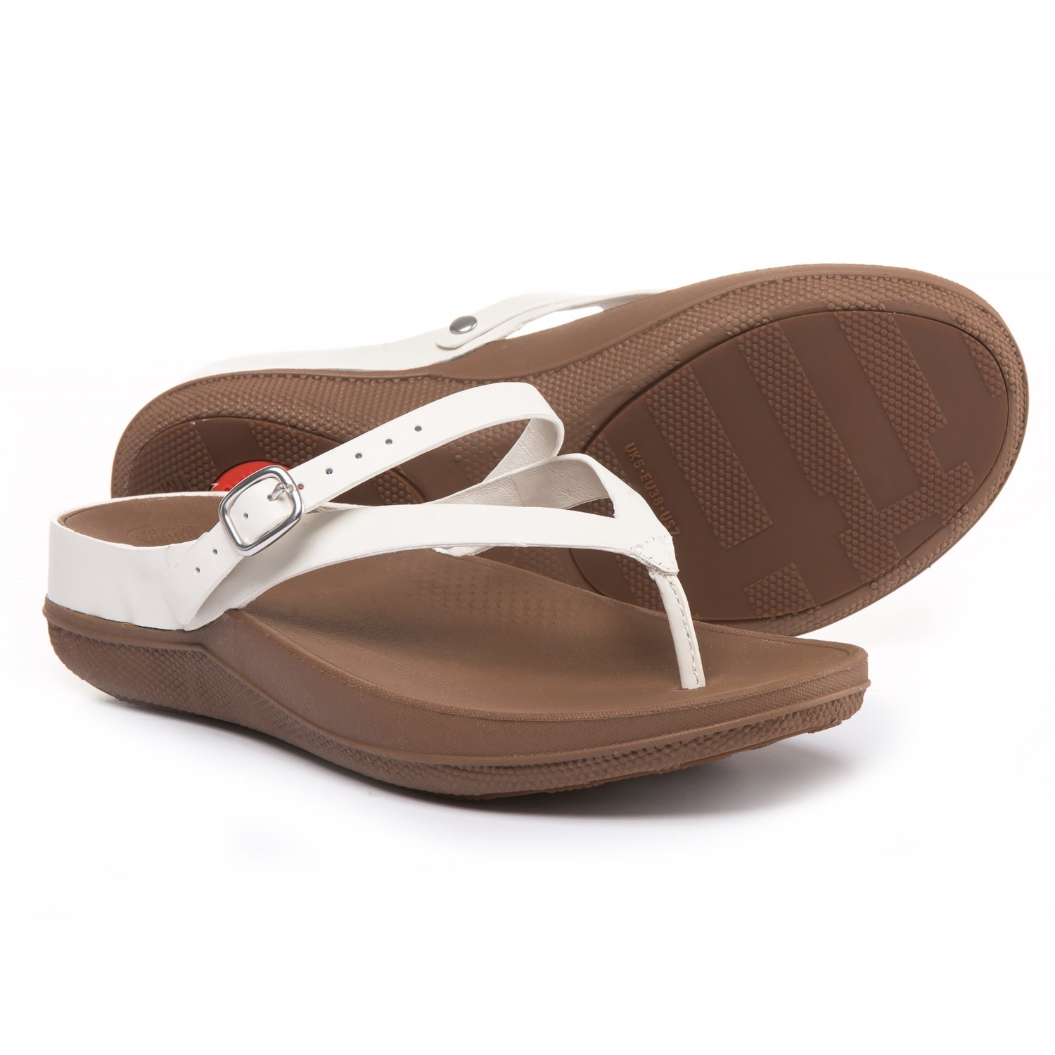 womens leather flipflop