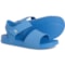 FitFlop Big Boys and Girls iQushion Ergonomic Back-Strap Sandals in Rocket Blue