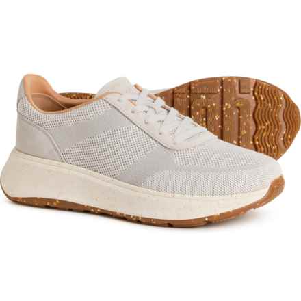 FitFlop F-Mode Knit Flatform Sneakers (For Women) in Tiptoe Grey
