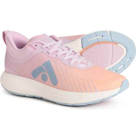 FitFlop FFRunner Ombre-Edition Mesh Running Shoes (For Women) in Wild Lilac/Blushy/Skywash Blue