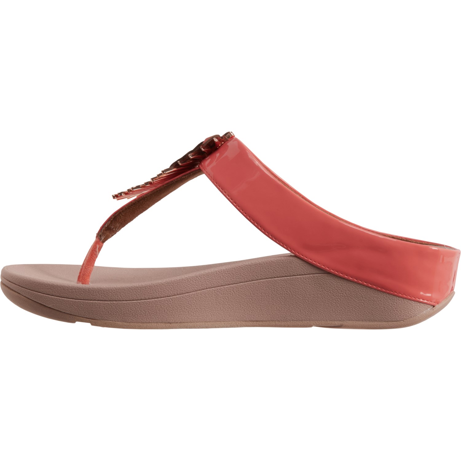 FitFlop Fino Jungle Leaf Toe-Post Sandals (For Women) - Save 38%