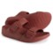 FitFlop Gogh Moc Slide Sandals - Leather (For Men) in Red Brown