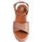4FJHC_5 FitFlop Pilar Crossover Platform Sandals - Leather (For Women)