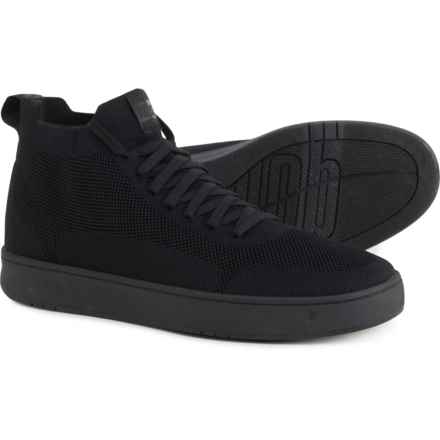 FitFlop Rally Knit High-Top Sneakers (For Men) in All Black