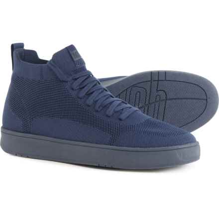 FitFlop Rally Knit High-Top Sneakers (For Men) in Midnight Navy