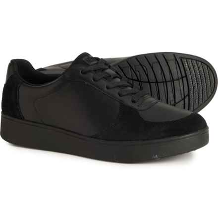 FitFlop Rally Sneakers - Leather(For Women) in All Black
