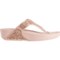 3RURP_4 FitFlop Shimma Glitter Toe-Post Sandals (For Women)
