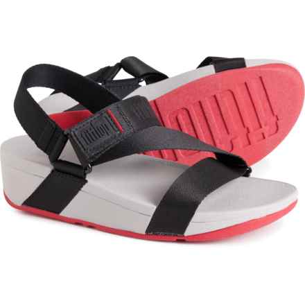 FitFlop Surfa Back-Strap Sandals (For Women) in Black