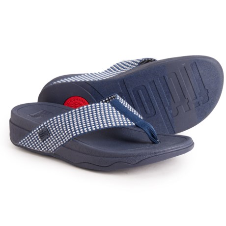 FitFlop Surfa Sandals (For Women) in Midnight Navy/Tiptoe Grey