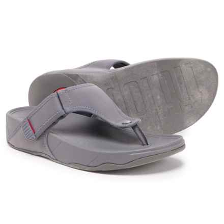 FitFlop Trakk II Toe-Post Sandals (For Men) in Pewter Grey