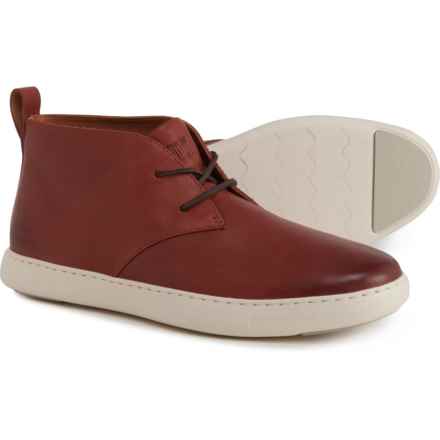 FitFlop Zackery Chukka Boots - Leather (For Men) in Dark Red