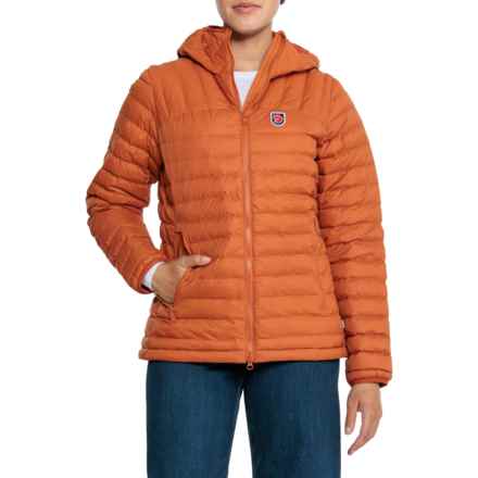 Fjallraven Expedition Latt Hooded Jacket in Terracotta Brown
