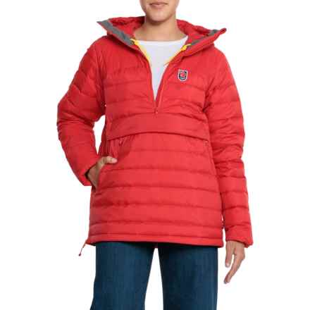 Fjallraven Expedition Pack Down Anorak Jacket - 700 Fill Power in True Red